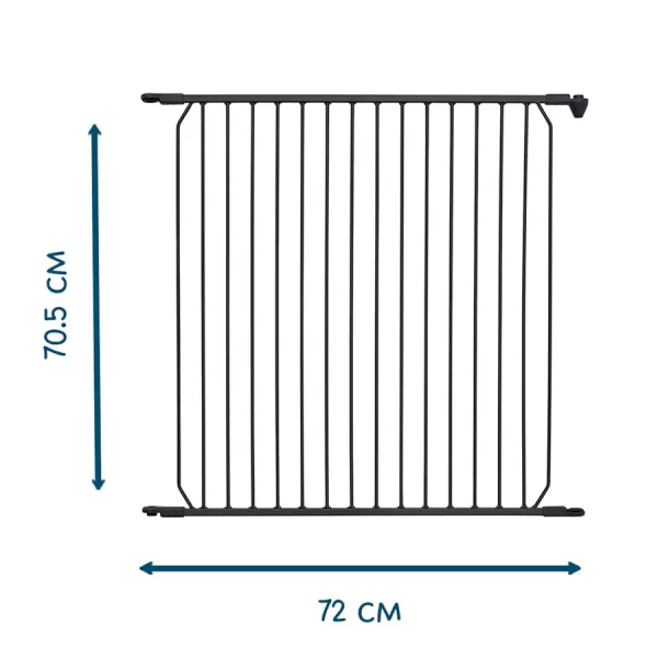 Baby Dan 72 cm prodloužení pro CombiFit/ Carl, černá
