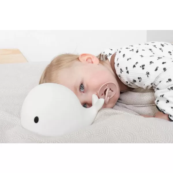 FLOW Noční světlo Moby White