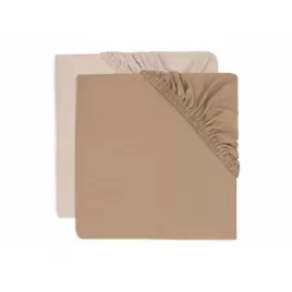 Jollein Prostěradlo napínací 120x60 cm 2 ks