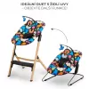 KINDERKRAFT Lehátko houpací Calmee Happy Shapes 0m+, do 9kg