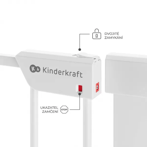 KINDERKRAFT Zábrana do dveří Safe Snap