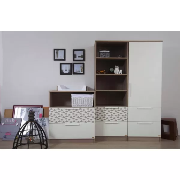 Faktum Velká sada dětského pokoje Poppi jasan 2+1 zdarma