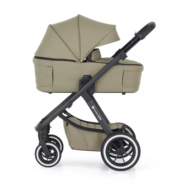 PETITE&MARS Kočárek kombinovaný ICON 2v1 LITE AIR + Core Pro i-Size Black Grey + Báze