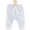 New Baby Dětské bavlněné kalhoty Jogger For Babies ocean