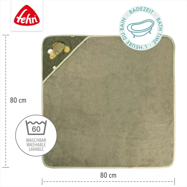 Baby Fehn Ručník s kapucí chameleon, Crazy