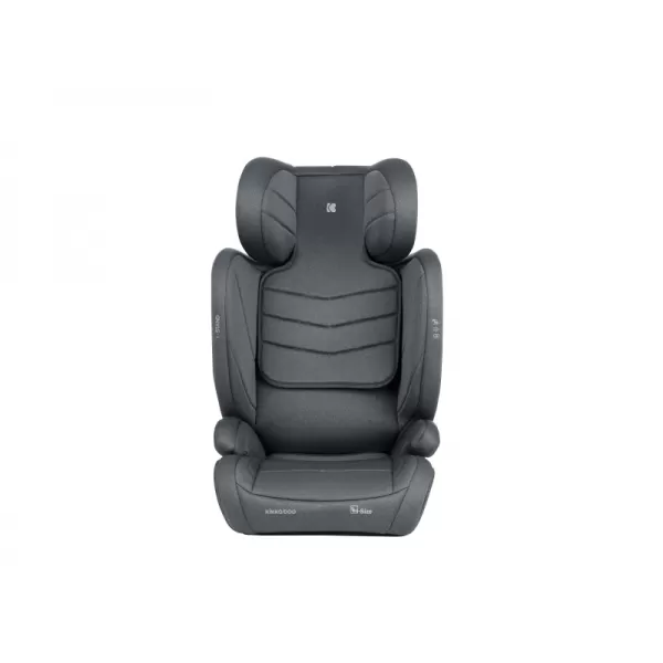 KikkaBoo Autosedačka 100-150 cm i-Stand i-SIZE Dark Grey