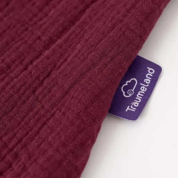 TRÄUMELAND Letní spací pytel Liebmich Musselin Beerenrot 80