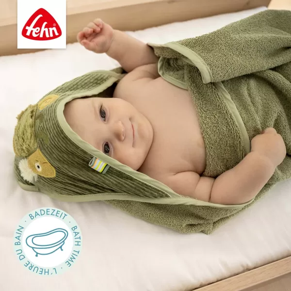 Baby Fehn Ručník s kapucí chameleon, Crazy