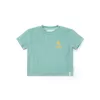 Little Dutch Tričko a kraťasy Seashells / Stripes Surf Blue vel. 98/104
