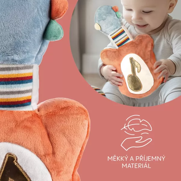 Zopa Plyšová hudební hračka 3v1, My first drum