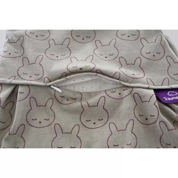 TRÄUMELAND Vnější spací pytel Liebmich Kuschelhase Grün 50/56