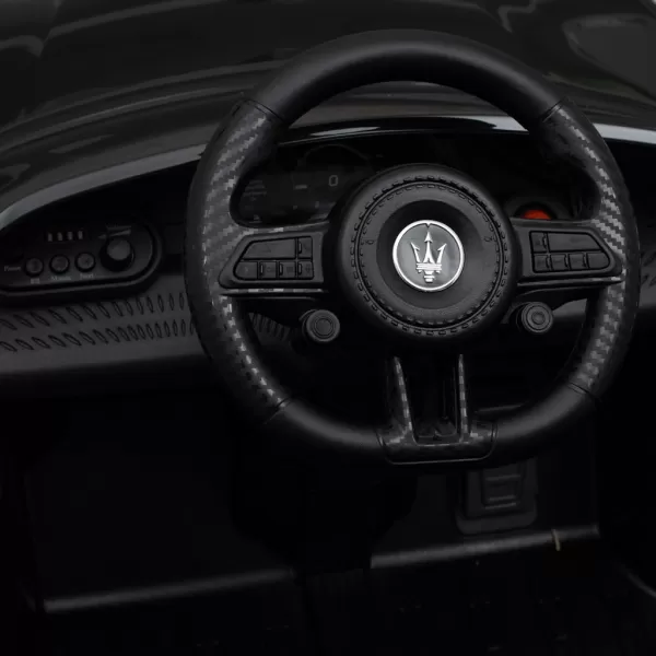 Baby Mix Elektrické autíčko Maserati GranTurismo černé