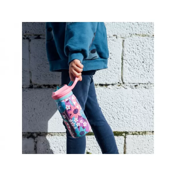 Quokka Nerezová termoláhev s pítkem Pop Kids 445 ml