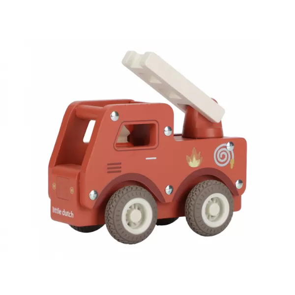 Little Dutch Hasičské auto dřevěné