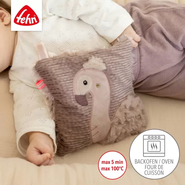 Baby Fehn Nahřívací polštářek plameňák, Pink