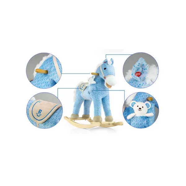 Milly Mally Houpací koník s melodií Pony růžový