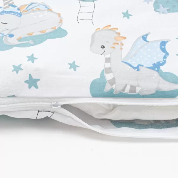 New Baby 2-dílné ložní povlečení Dráček 90/120 cm