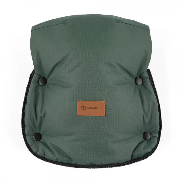 PETITE&MARS Set zimní fusak Comfy 4v1 + rukavice na kočárek Furry