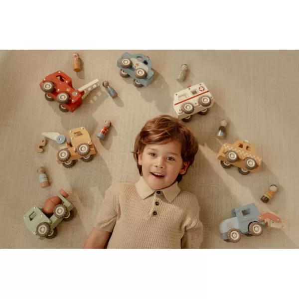 Little Dutch Hasičské auto dřevěné