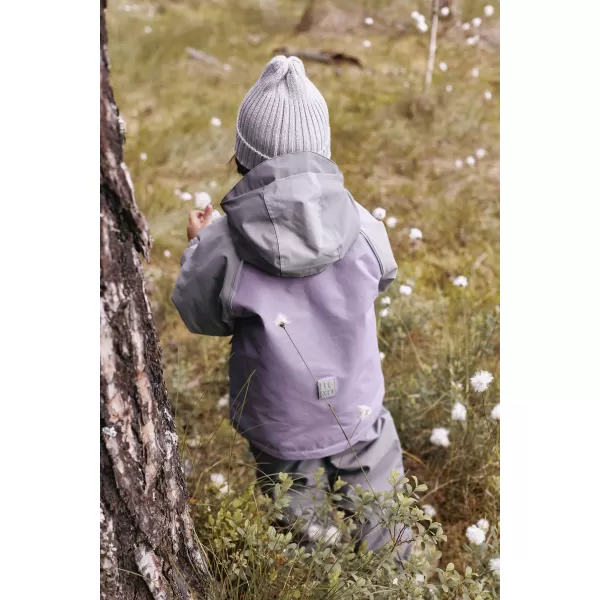 LEOKID Bunda Lilac Gray vel. 12 - 18 měsíců (vel. 80)