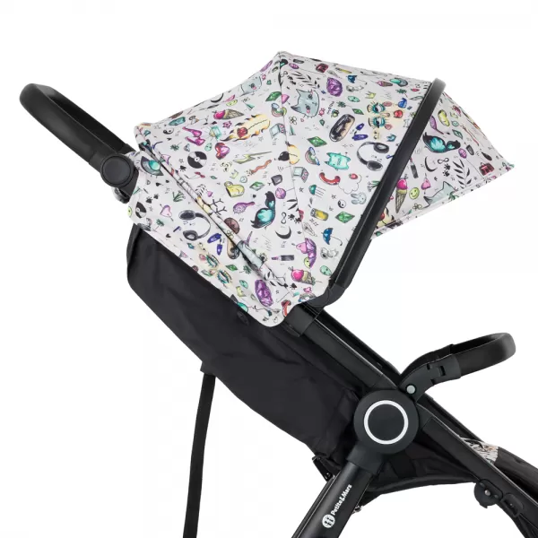 PETITE&MARS Stříška ke kočárku Street2 Limited 100 Tattoo