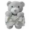 FREEON Free2Play Plyšová hračka s dekou Teddy Grey/White