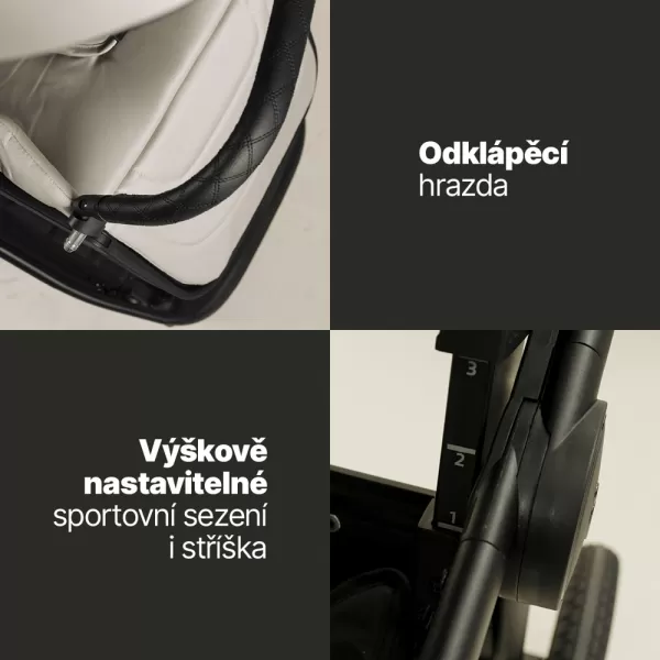 Zopa Set kočárek Move Cross 5 + hluboká korba Move XL 5 + autosedačka XM dle vlastního výběru