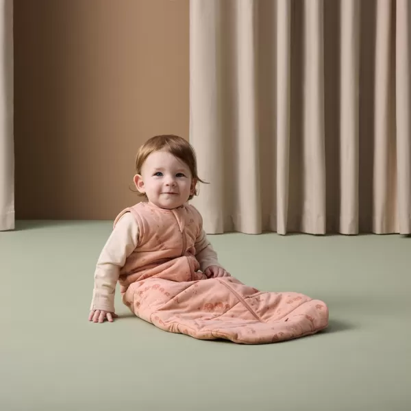 ERGOPOUCH Vak na spaní organická bavlna Jersey Elephant Parade 3-12 m, 6-10 kg, 2,5 tog