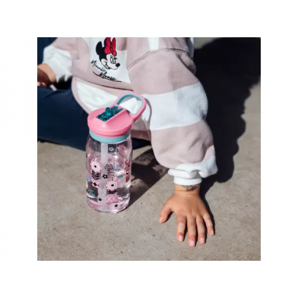 Quokka Plastová láhev s pítkem Glow Kids 580 ml