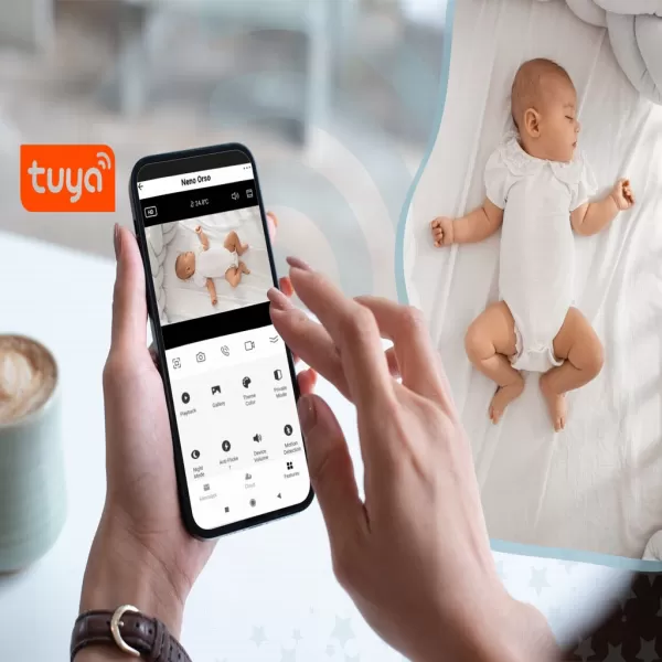 NENO Chůvička dětská camera IP-WiFi Orso