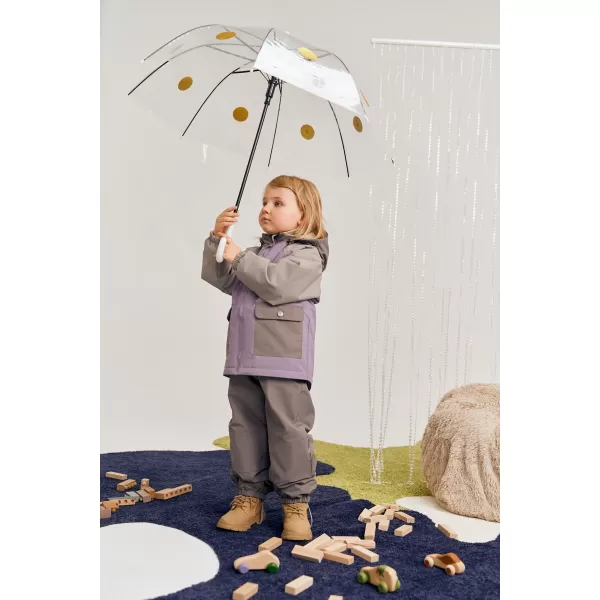 LEOKID Bunda Lilac Gray vel. 12 - 18 měsíců (vel. 80)