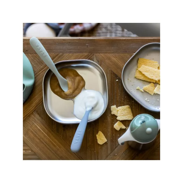 Beaba První lžičky silikonové 2 ks s pouzdrem