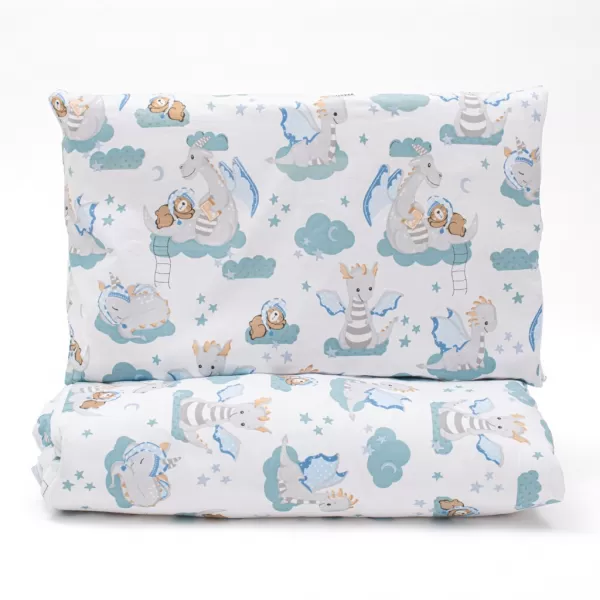 New Baby 2-dílné ložní povlečení Dráček 90/120 cm