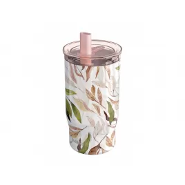 Quokka Nerezový termohrnek s brčkem Mist 720 ml
