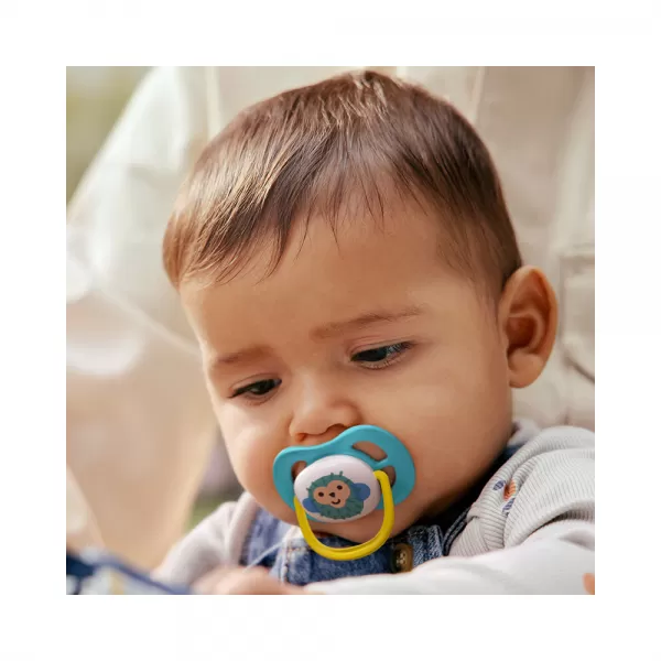 Philips AVENT Šidítko Ultra air obrázek 6-18m chlapec, 2ks