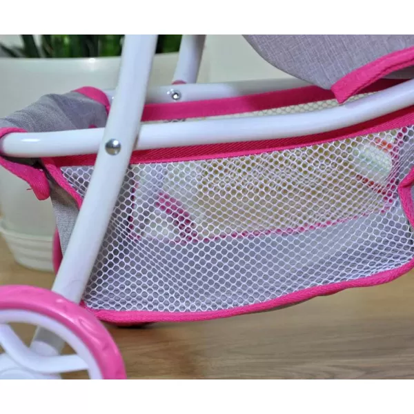 Milly Mally Dětský sportovní kočárek pro panenky Kate Prestige Pink