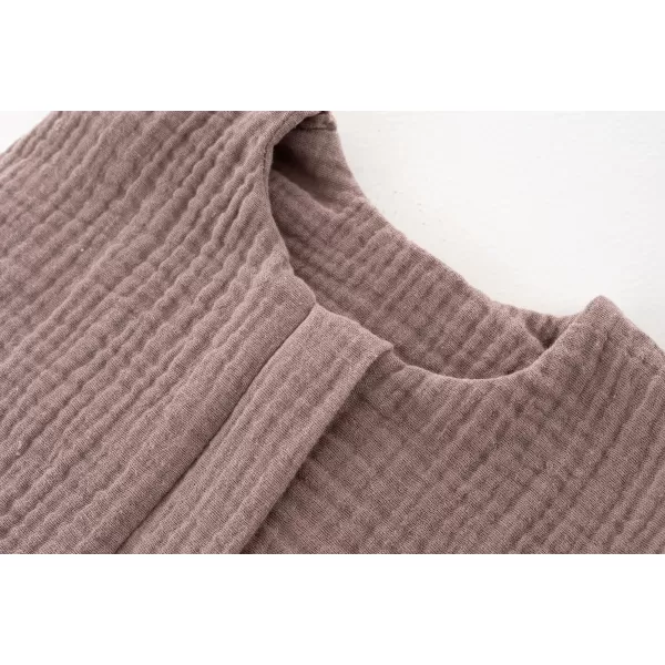 TRÄUMELAND Letní spací pytel Liebmich Musselin Kastanie 90