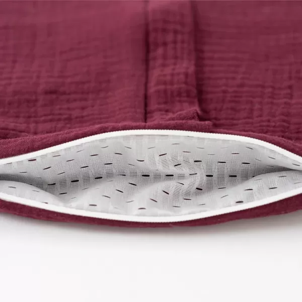 TRÄUMELAND Letní spací pytel Liebmich Musselin Beerenrot 80