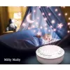 Milly Mally Plyšový usínáček žirafa s projektorem