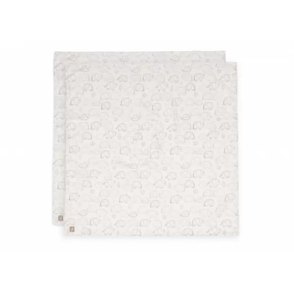 Jollein Pleny zavinovací 2ks 115x115 cm