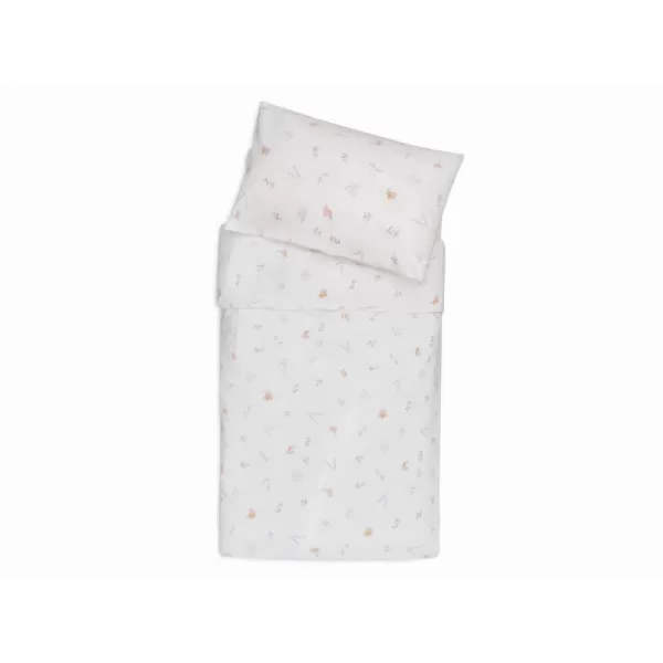 Jollein Povlečení 140x100 a 40x60 cm Lovely Birds