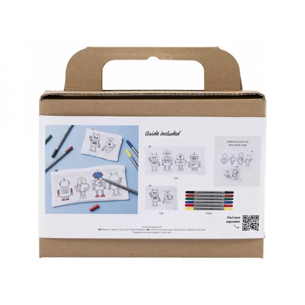 Kreativní sada Mini Craft Kit Textile Colouring Robot
