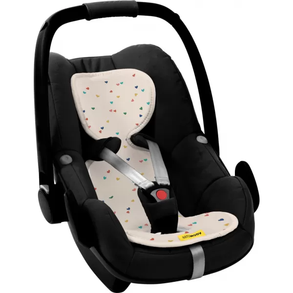 AEROMOOV Vložka do autosedačky Confetti Hearts 0-13kg Limited