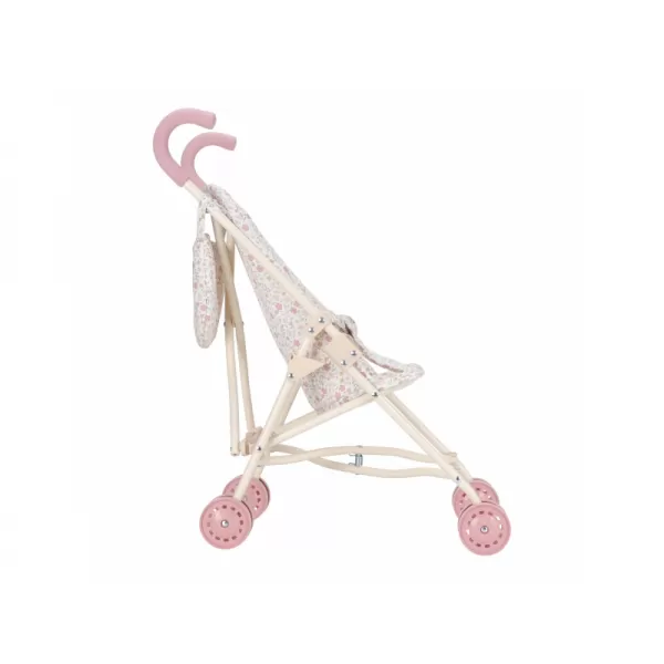 Little Dutch Kočárek pro panenky golfky skládací Soft Flowers