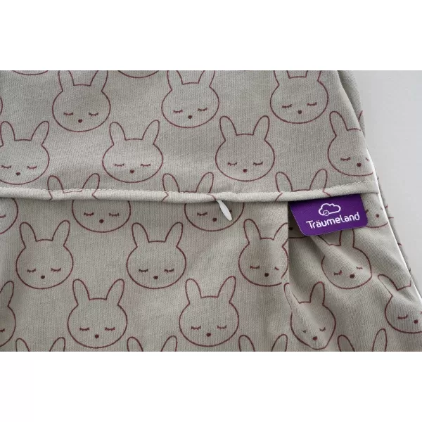 TRÄUMELAND Vnější spací pytel Liebmich Kuschelhase Grün 50/56