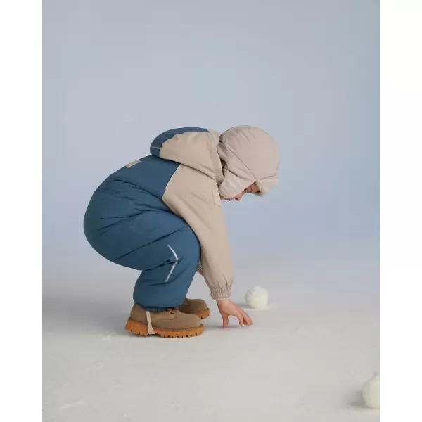 LEOKID Zimní kombinéza Color Block vel. 12 - 18 měsíců (vel. 80)