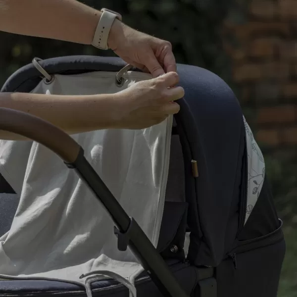 PETITE&MARS Clona sluneční do kočárku Sunny Rose Petal