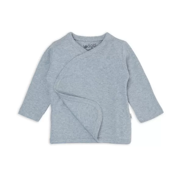 LODGER Zavinovací kabátek Melange Blue Fogg vel. 62