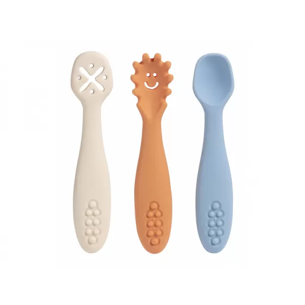 Bebeconfort První lžičky silikonové 3 ks