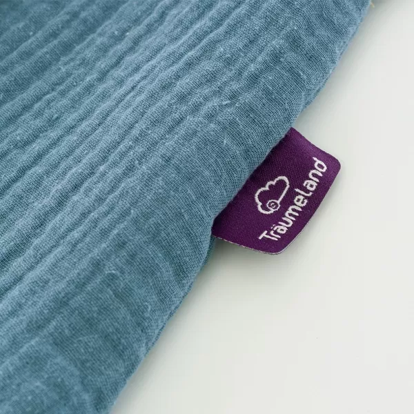 TRÄUMELAND Letní spací pytel Liebmich Musselin Jeansblau 90